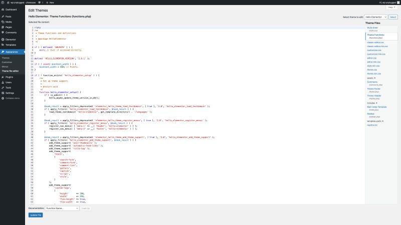 Safely Add Php Functions And Code Snippets To Wordpress Themelocation - Best Landscape Pictures in Retina
