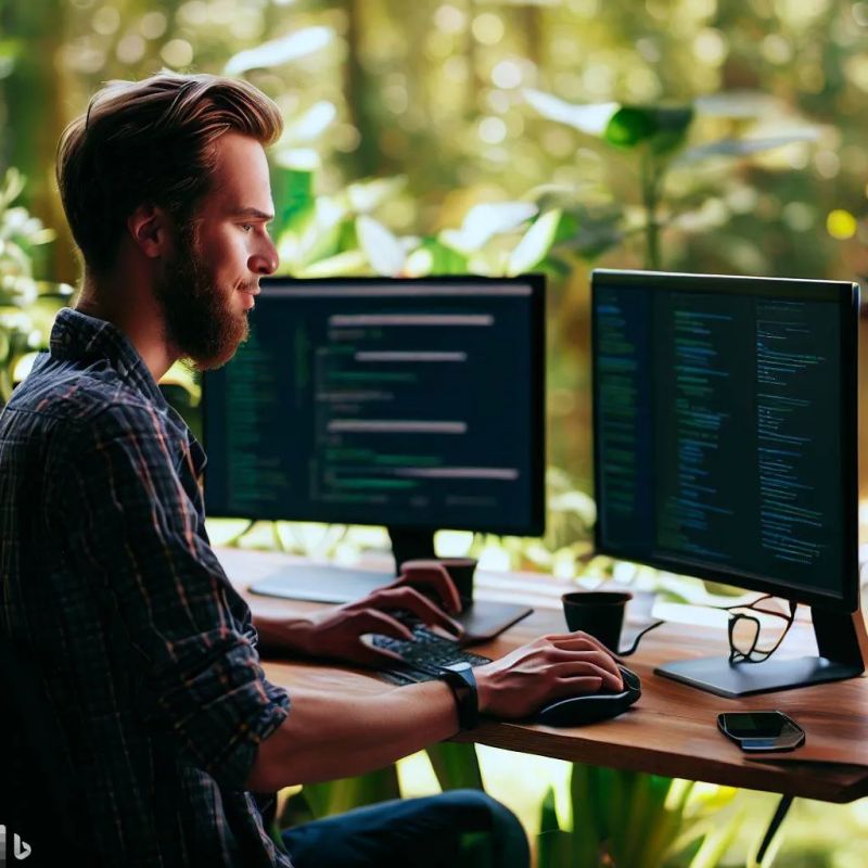 Remote Development How To Work Effectively From Long Distance Extra - Premium Full HD Geometric Illustrations | Free Download