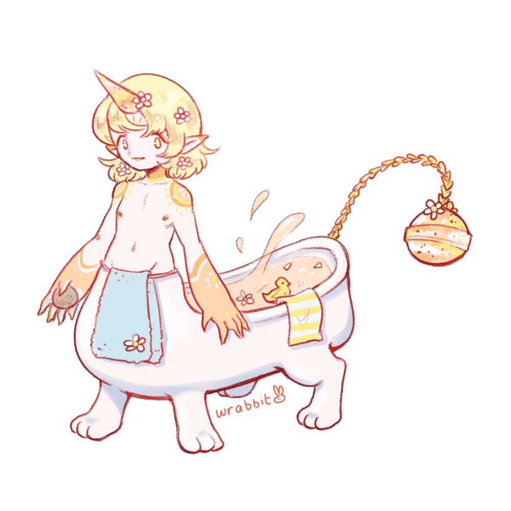 Bath bomb centaur