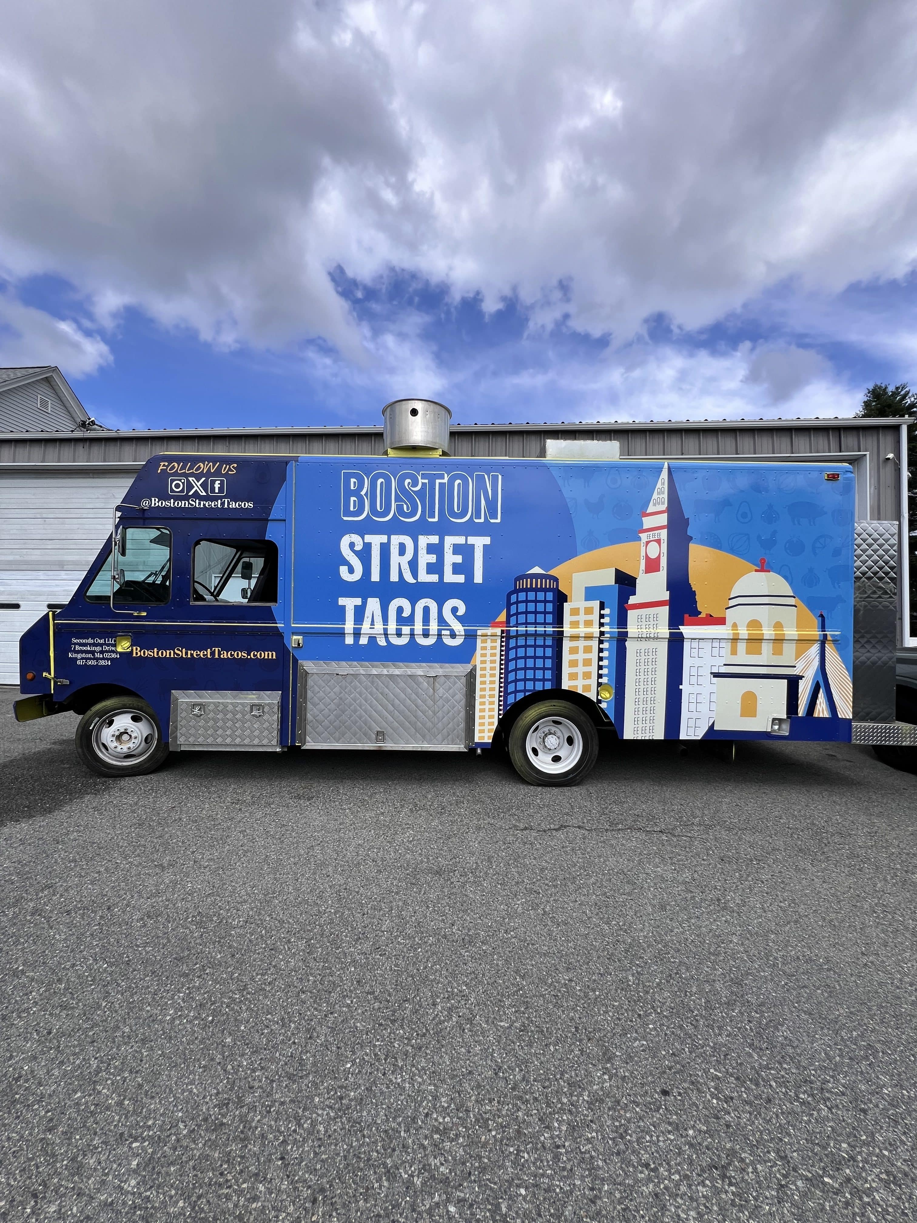 full print food truck wrap in boston