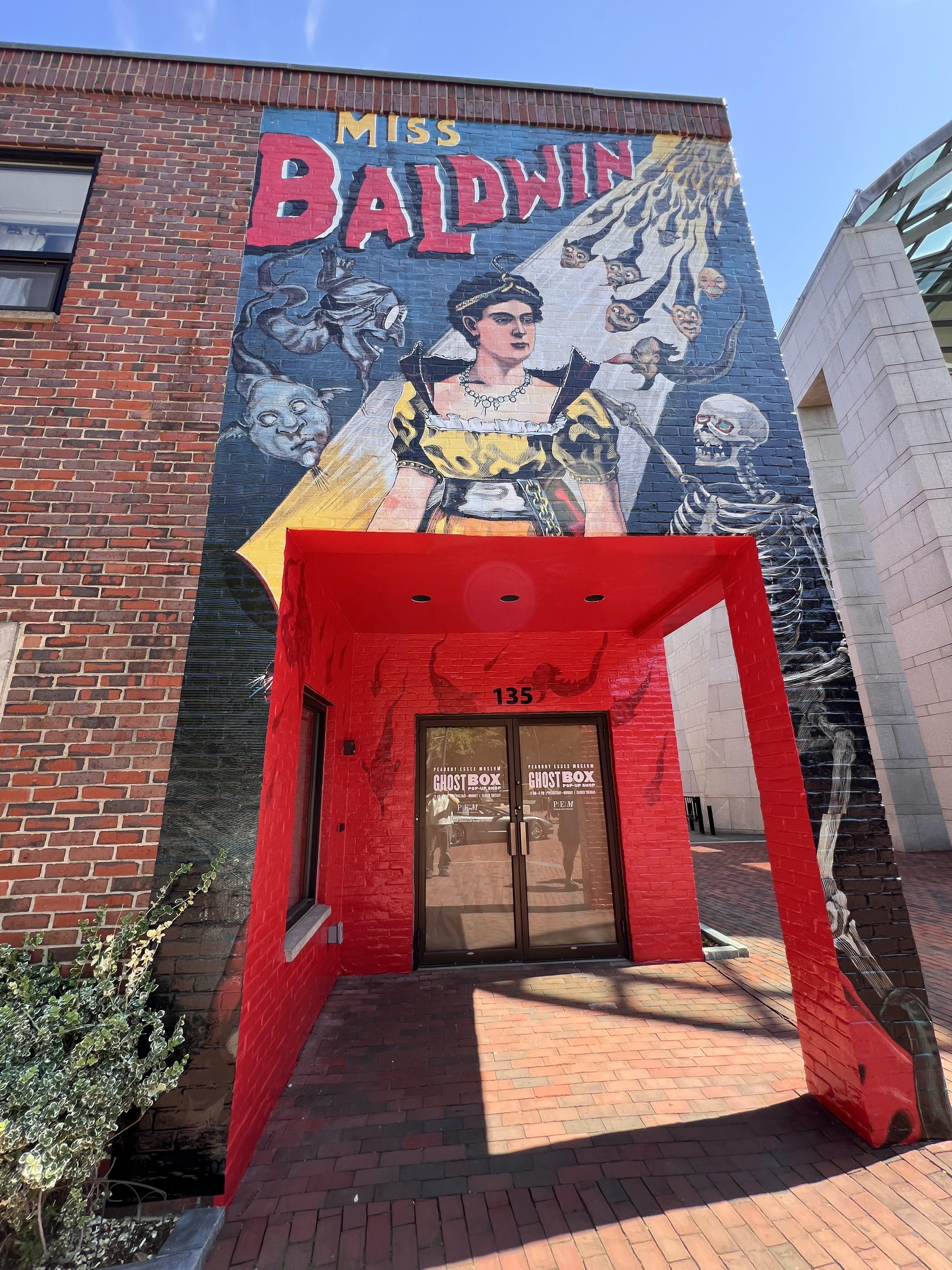 brick building wrap at peabody museum