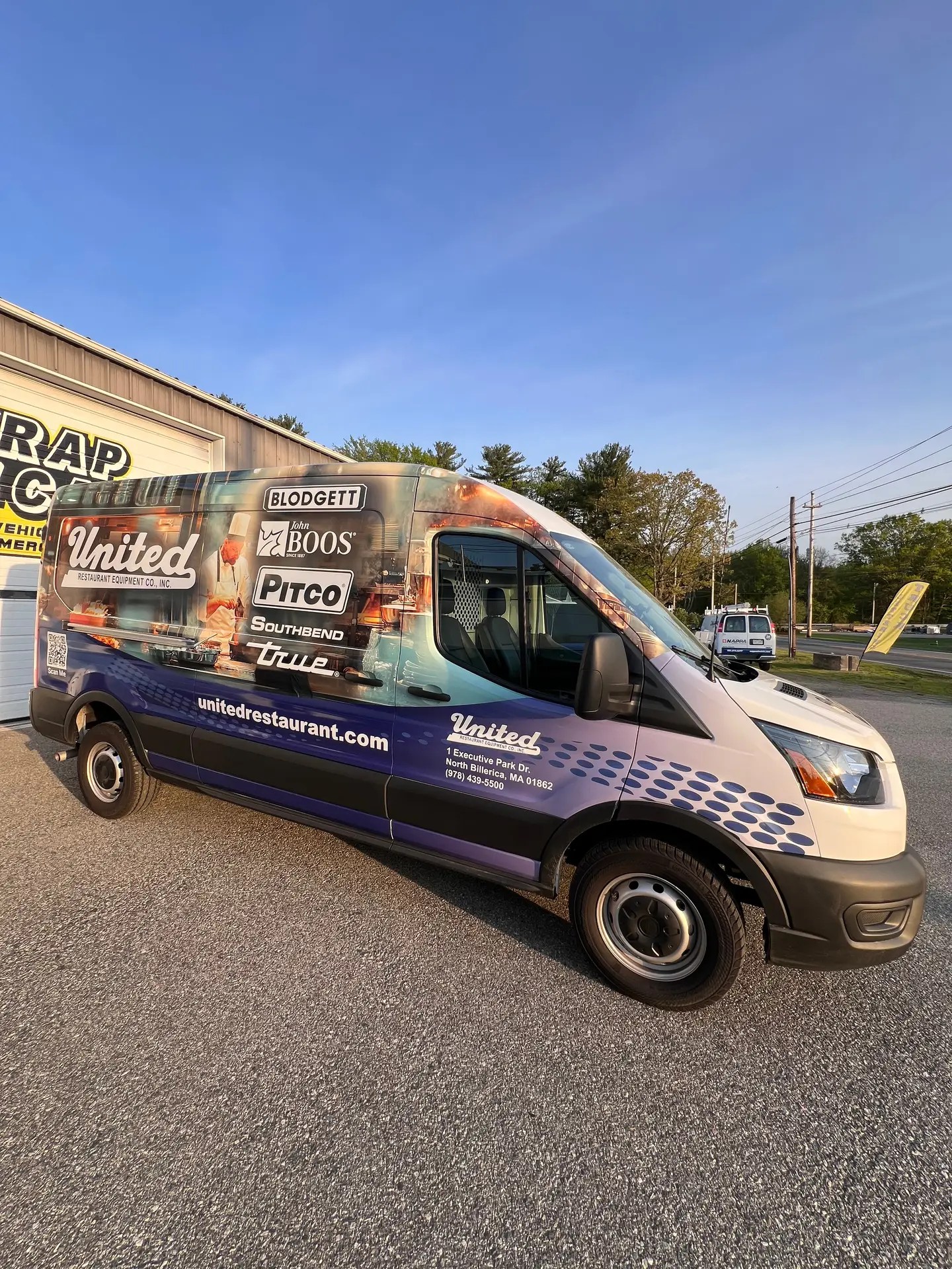 United Ford Transit Van Wrap