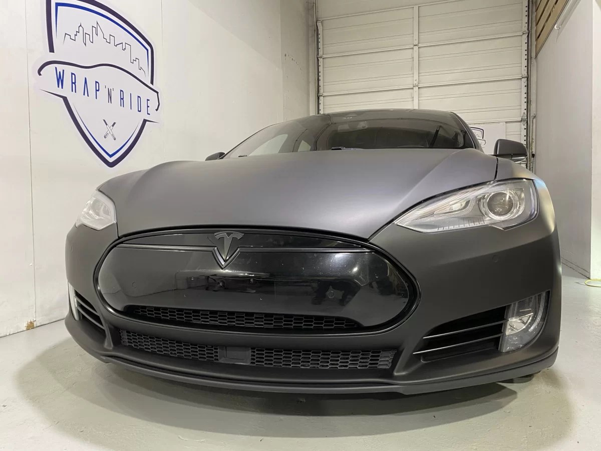 Tesla Wrap Wrap'n'Ride Car Wraps Vancouver