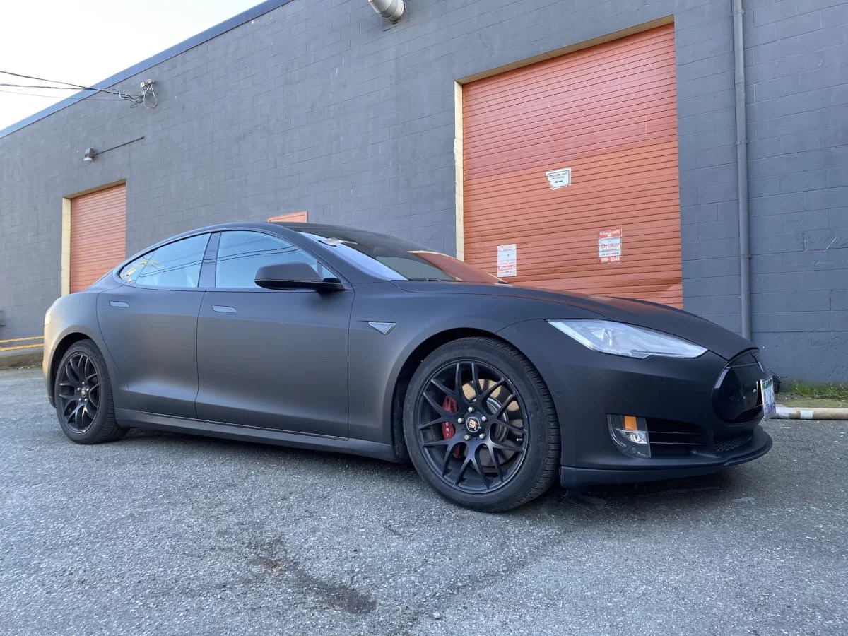 Tesla Wrap Wrap'n'Ride Car Wraps Vancouver