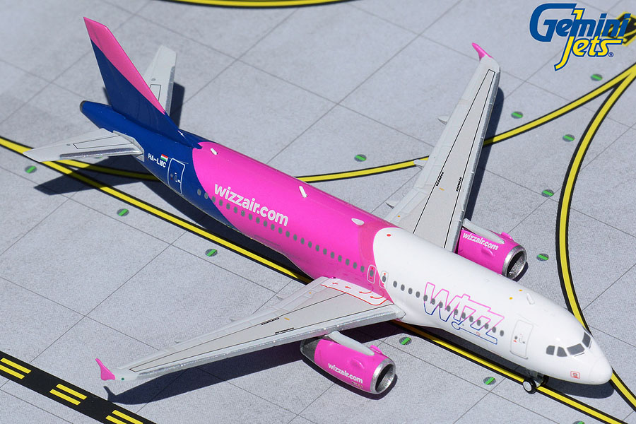 Wizz Air A320 | Gemini Jets 1:400 | #HA-LWC | sku GJWZZ1978