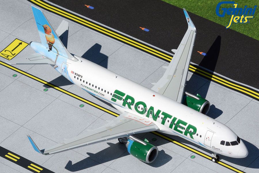 FRONTIER A320NEO | Gemini Jets 1:200 | #N318FR | sku G2FFT897