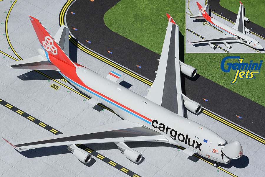Cargolux Airlines Int'l. B747-400ERF | Gemini Jets 1:200 | LX-LXL | sku G2CLX933