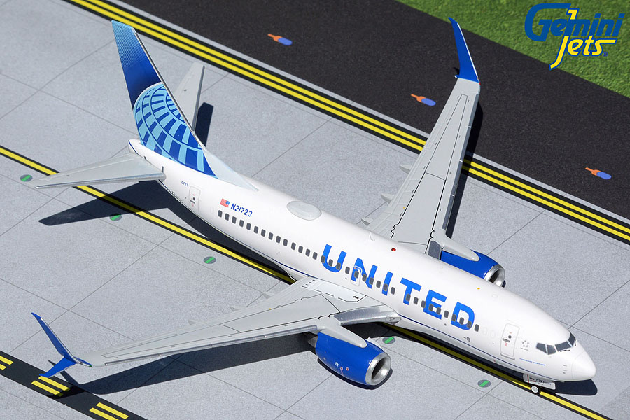 United Airlines B737-700 | Gemini Jets 1:200 | N21723 | sku G2UAL1014