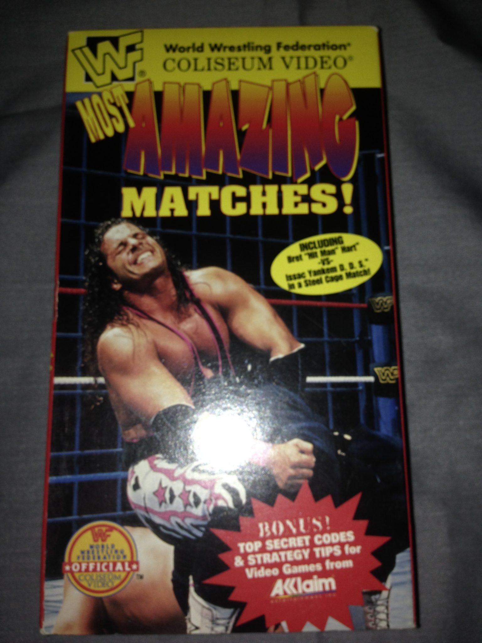 WWF Most Amazing Matches VHS