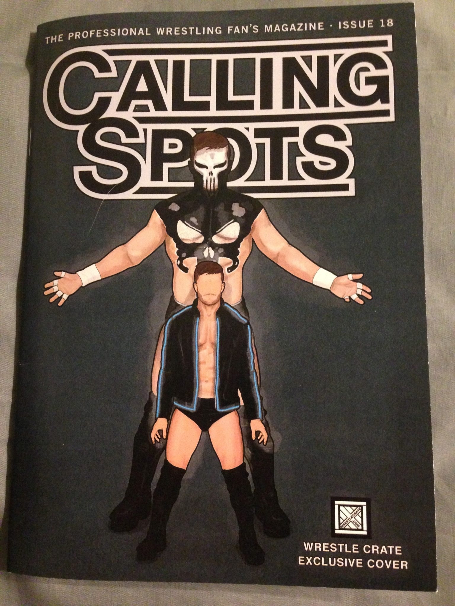 Calling Spots Magazine - Issue 18 - WrestleCrate Exclusive Cover