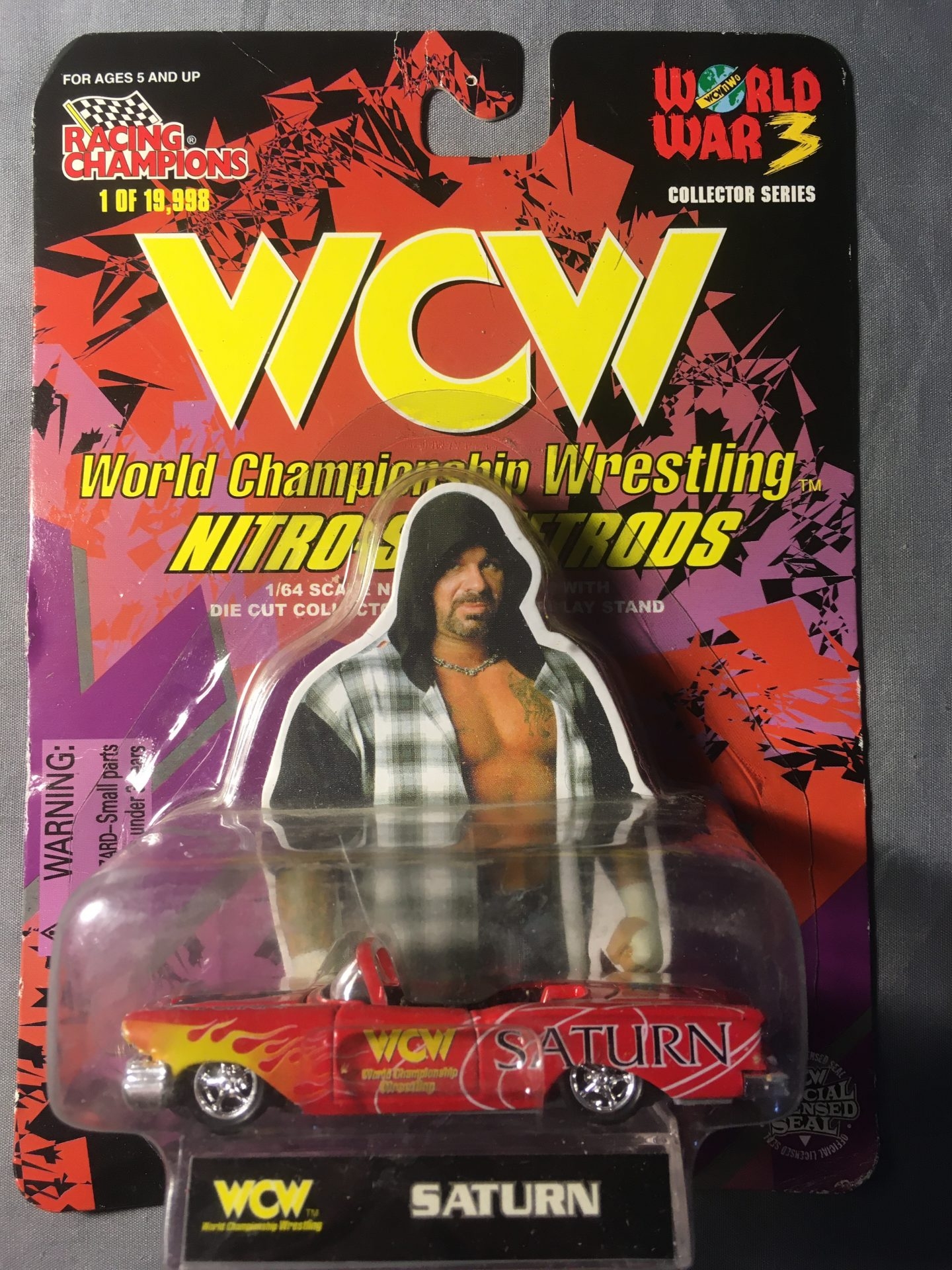 Saturn - WCW/NWO Street Rods NEW