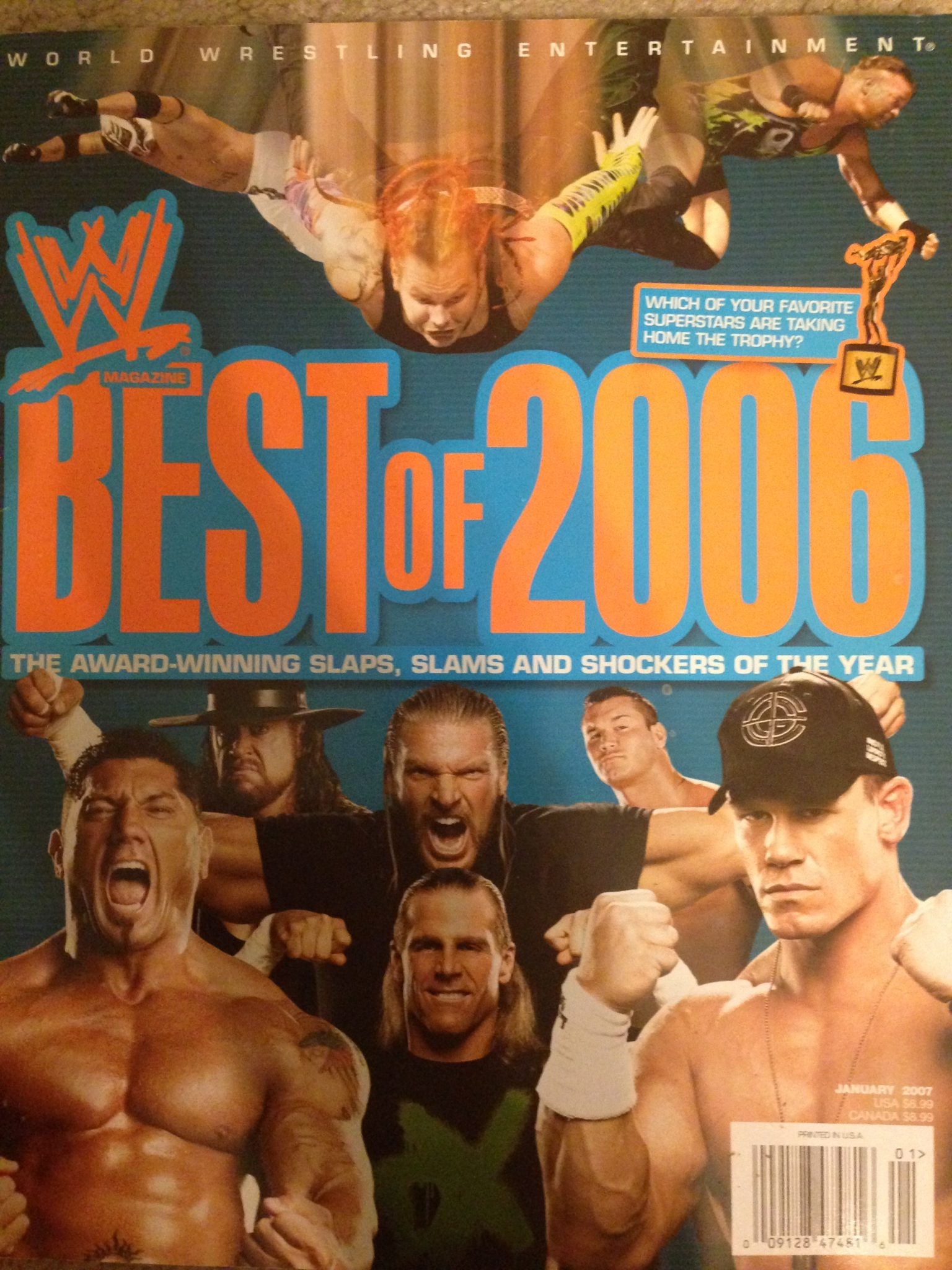 WWE Magazine January 2007 The Best Of 2006