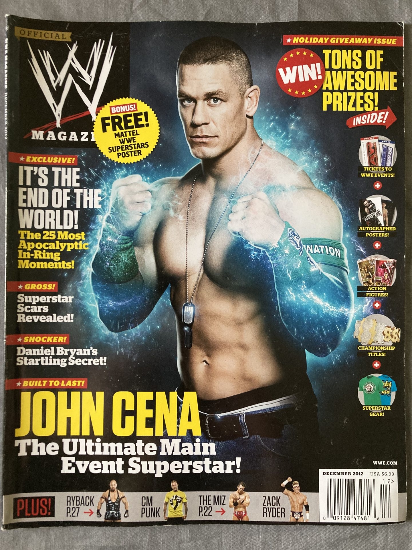 WWE Magazine December 2012 - John Cena
