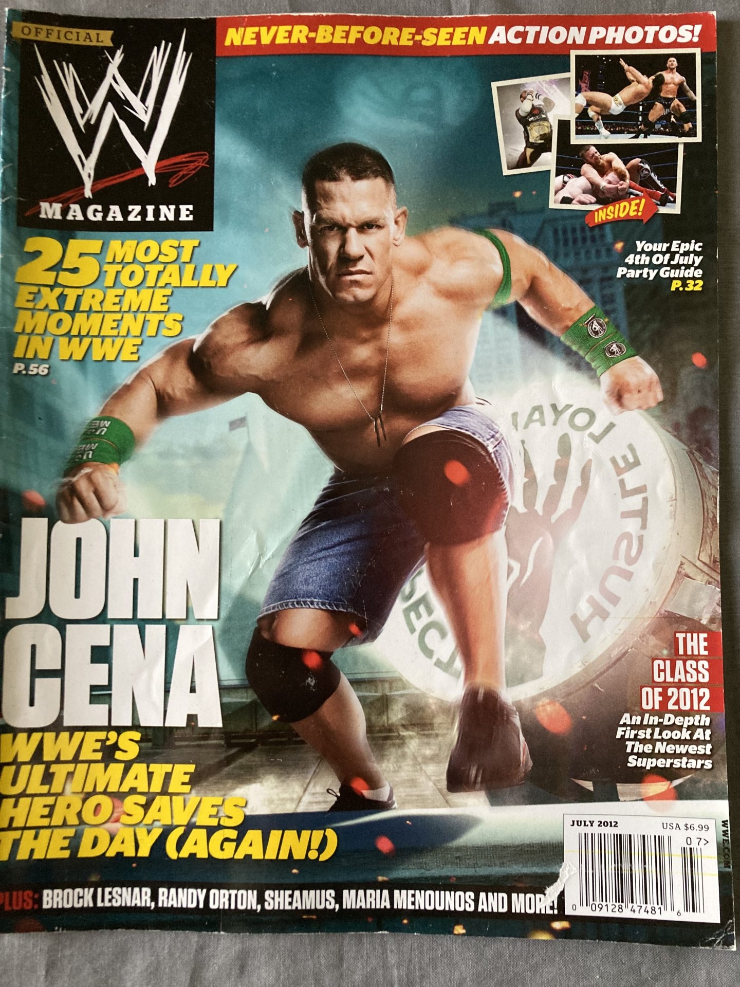 WWE Magazine July 2012 - John Cena