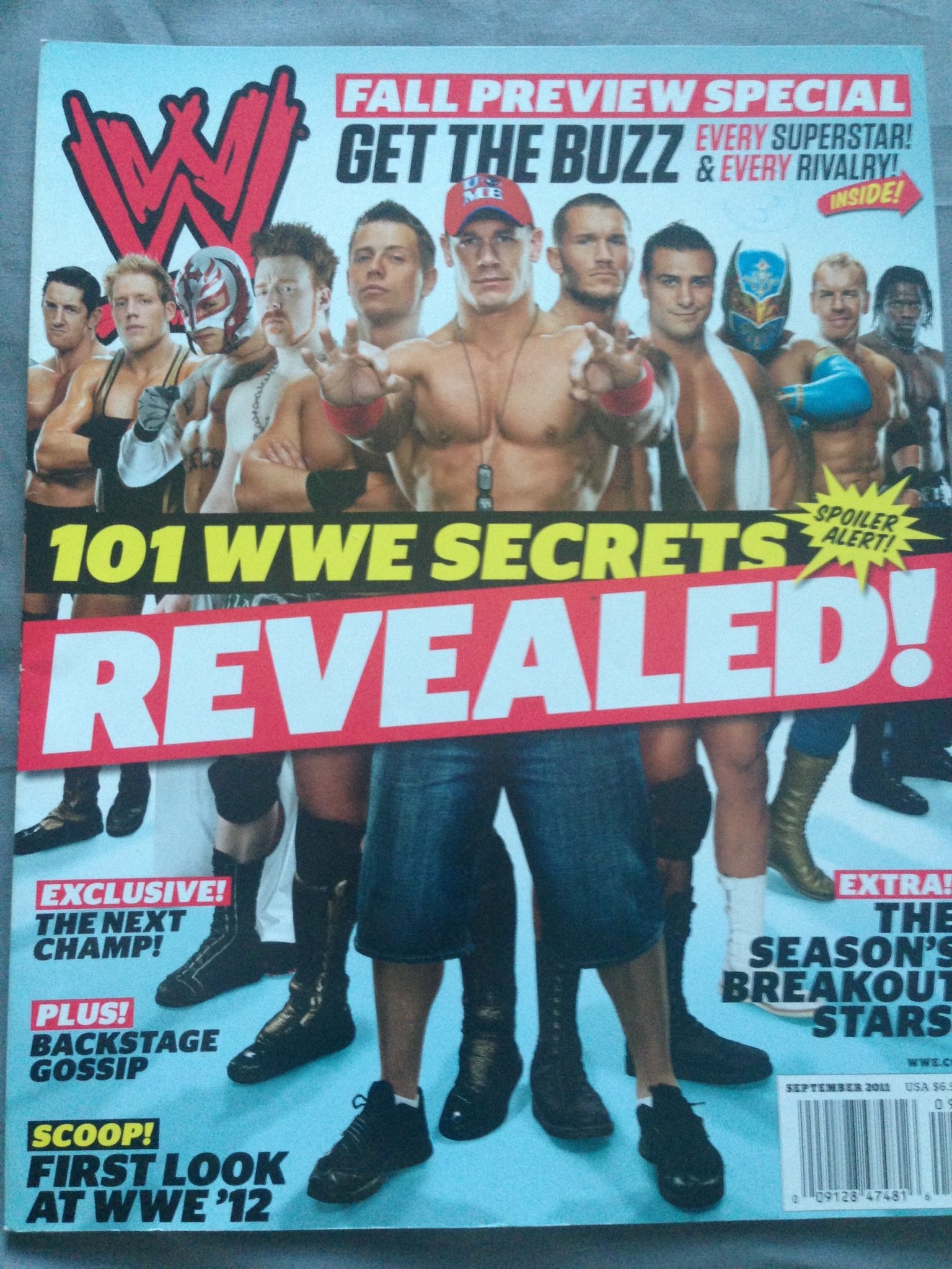 WWE Magazine September 2011 - Fall Preview Special