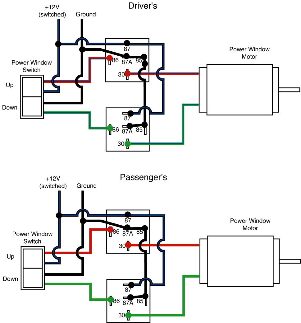 Relays For Your Power Windows Relays For Your Power Windows