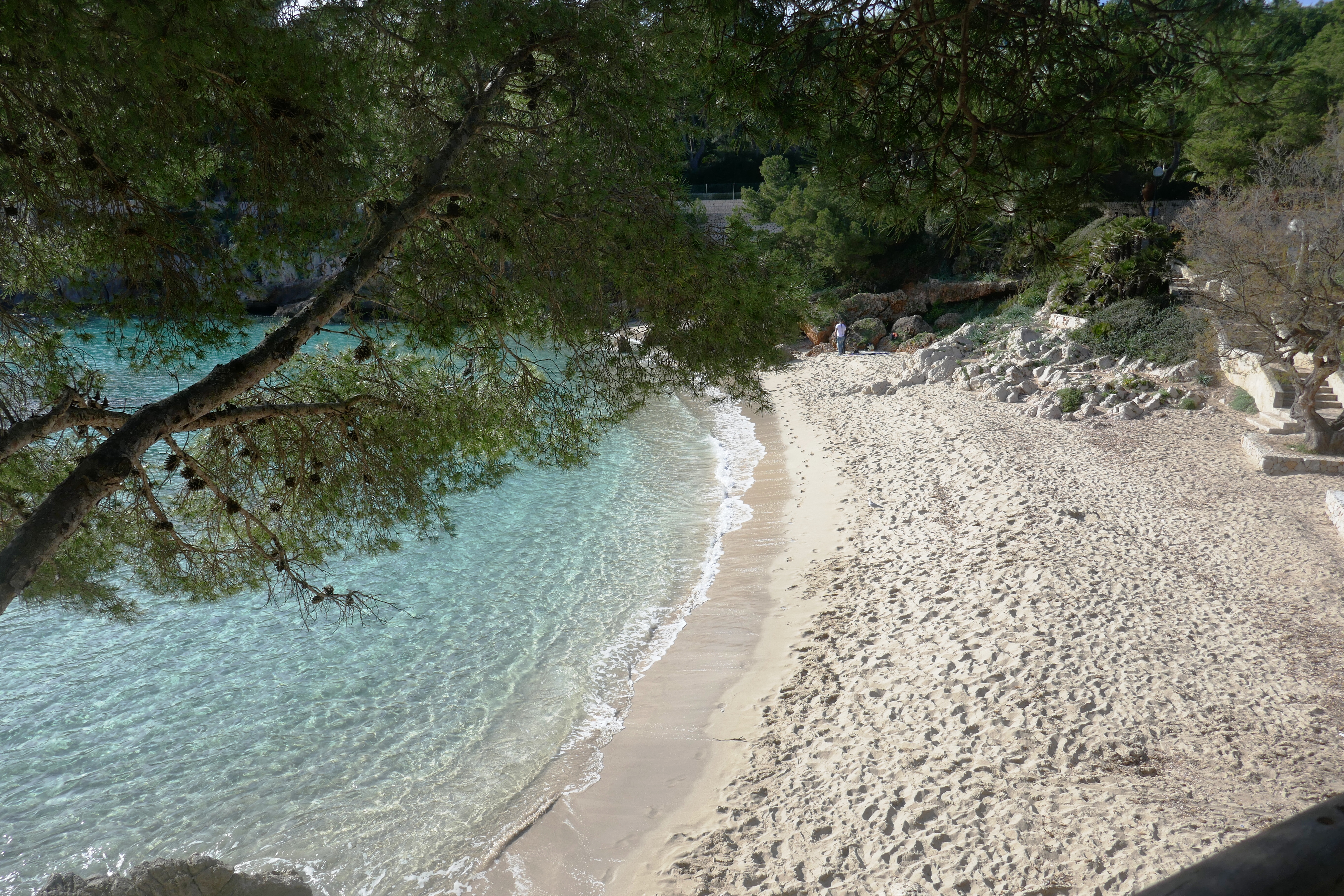 White sand, turquoise water...... pinch me.