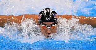 Michale Phelps Swimming