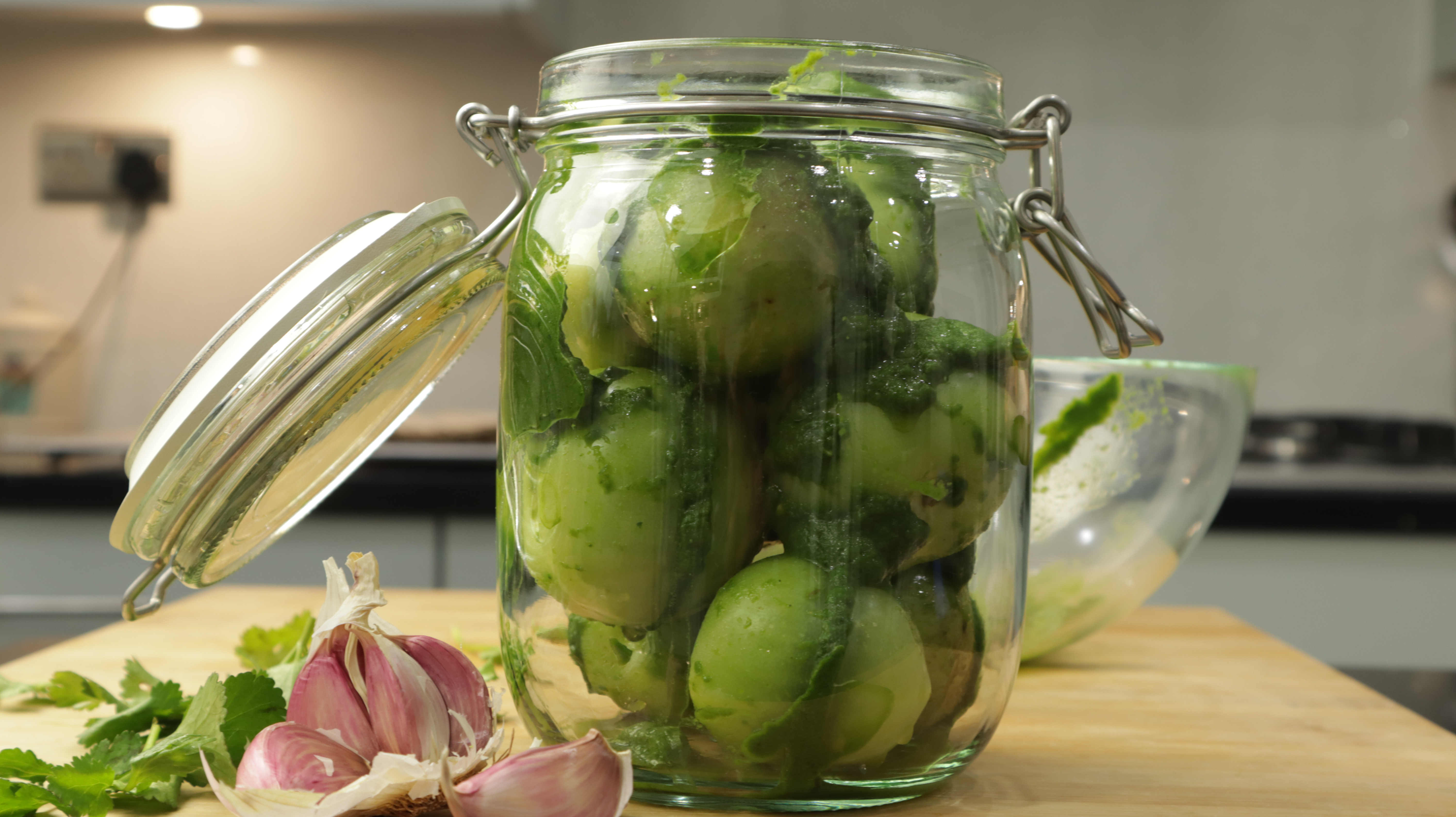 Fermented Green Tomatoes To Reduce Belly Fat / Fast Weight Loss