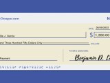 How To Write 1 350 In Words For A Cheque Writecheque
