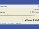 How To Write 2 160 In Words For A Cheque Writecheque