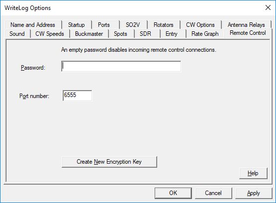 Remote Control Setup Step 6 Other Writelog Contesting Software - Space Patterns - High Quality Full HD Collection
