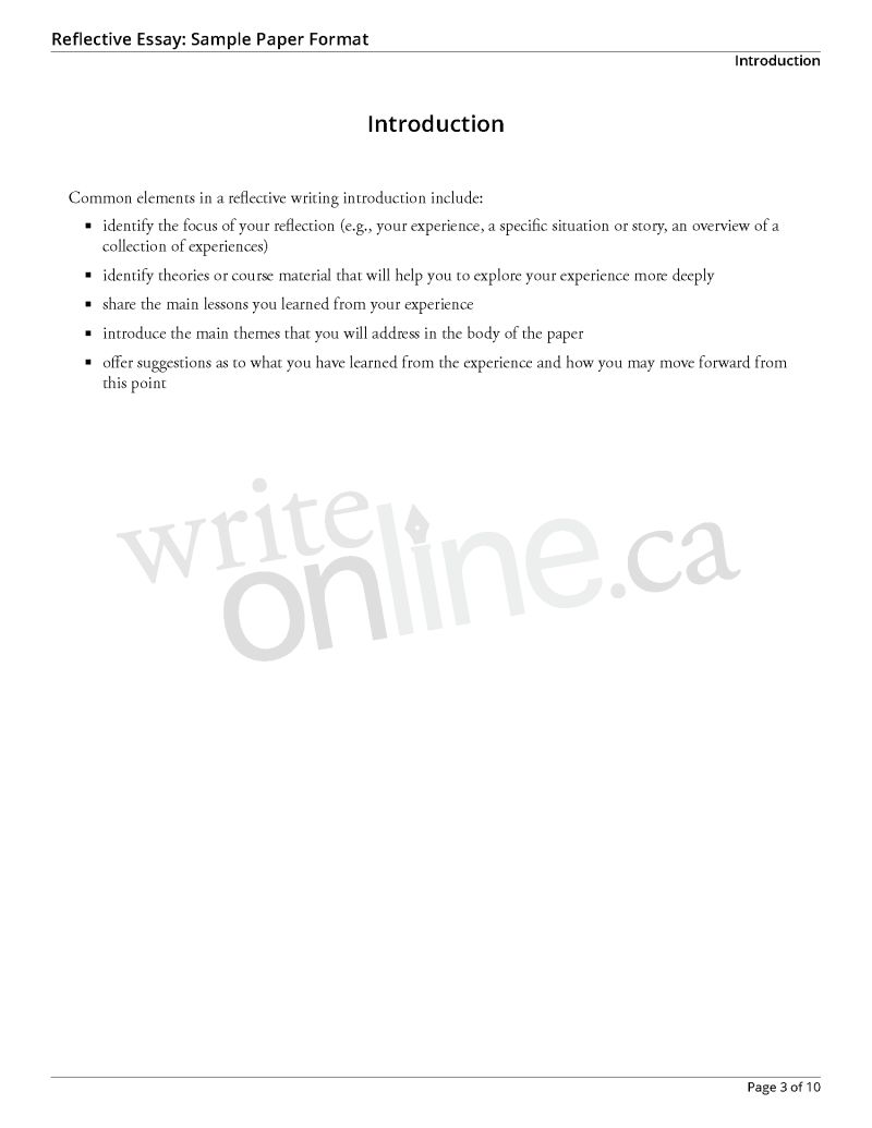 One Page Writing Sample - Download Creative Nature Design | Mobile