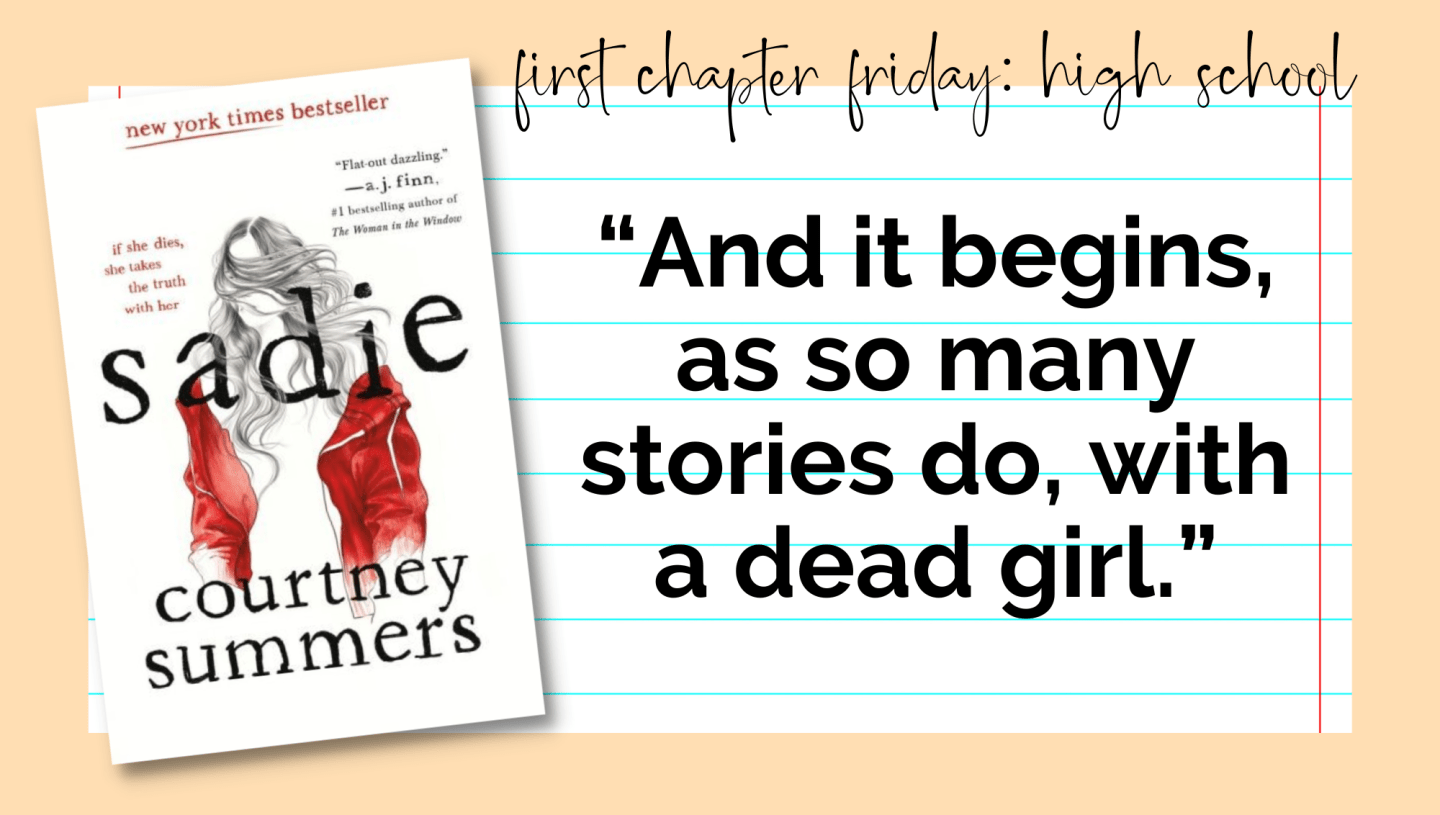 First Chapter Friday: High School Book List (Part 2) - Write on With Miss G