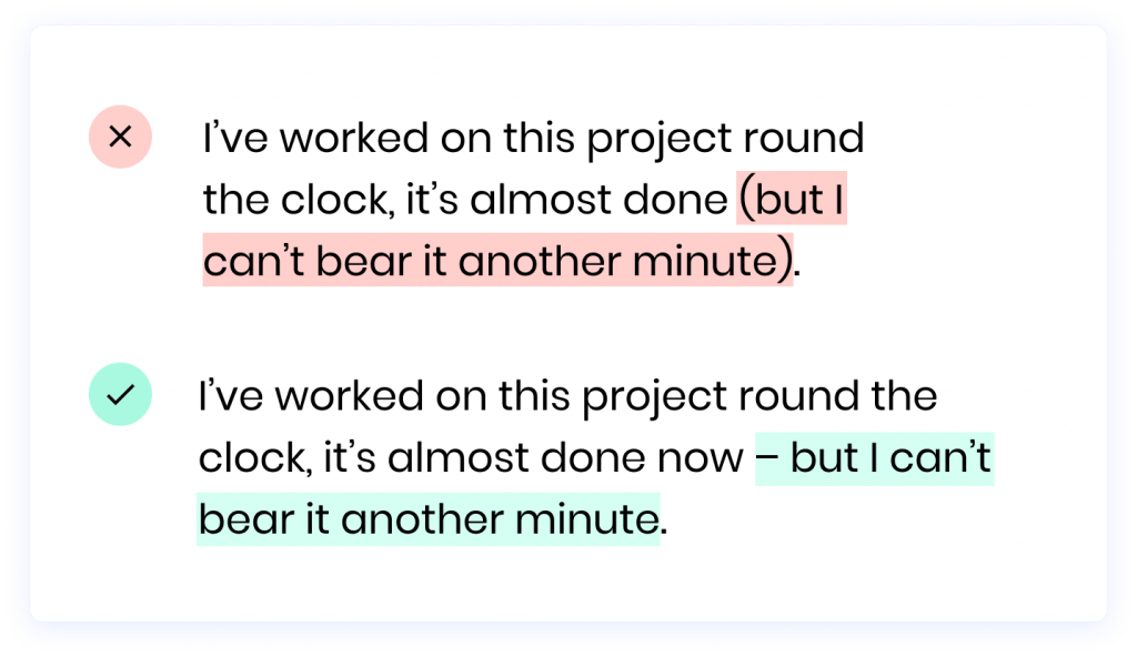 Like commas and parentheses, em dashes set off extra information, such as examples,&nbsp;. Em Dash What It Is And When To Use It Writer