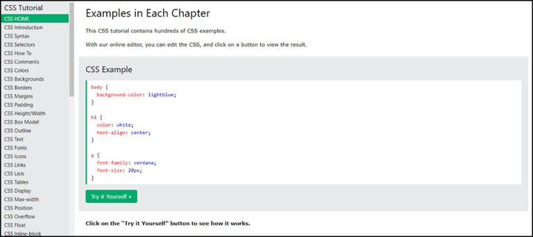 CSS Tutorials