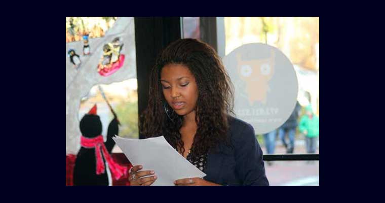 Writers on the Spot – Reading aloud
