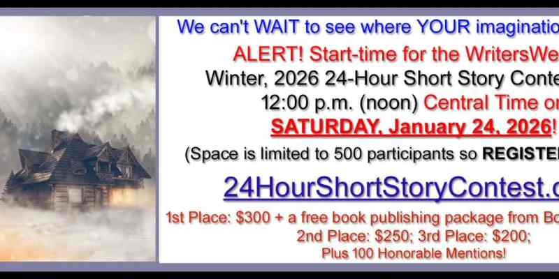 Fall 2023 24 Hour Short Story Contest