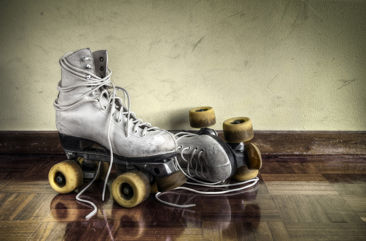 Something about rollerskating.