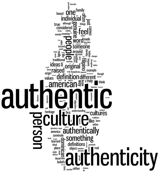 Something about authenticity in being a woman