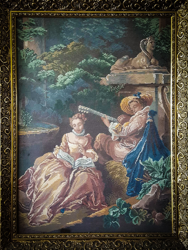 Something about a tapestry