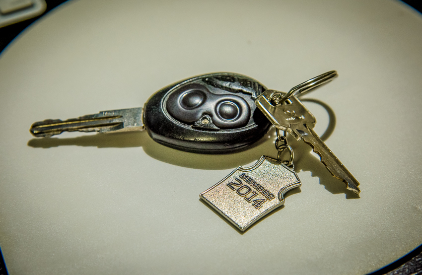 Something about finding my keys