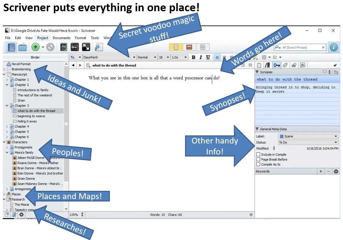 Unedited Scrivener Basics Webinar