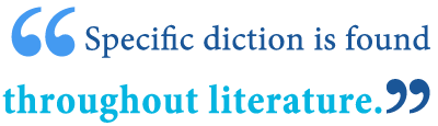 What is diction? definition of diction in literature
