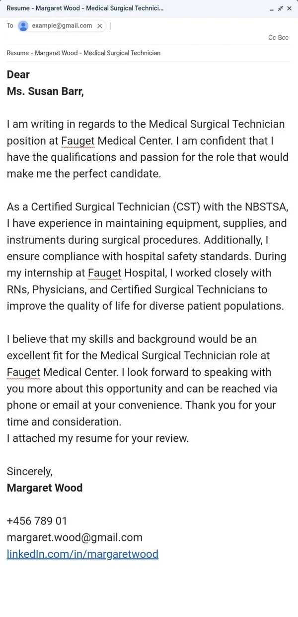 How to Send a Resume via Email - Send Resume Via Email To Hr Manager Example.webp