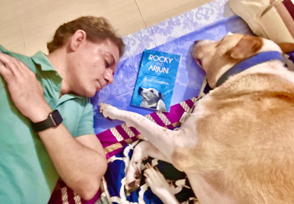 Being a dog owner myself, I really felt this story hard and was full of tears while reading it! | Book Review: Rocky And Arjun