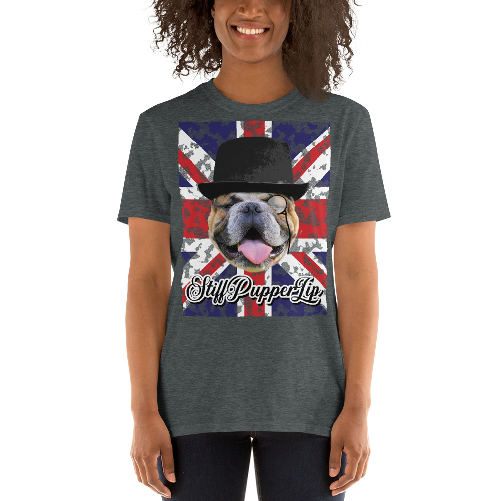 Stiff Pupper Lip Unisex T-Shirt
