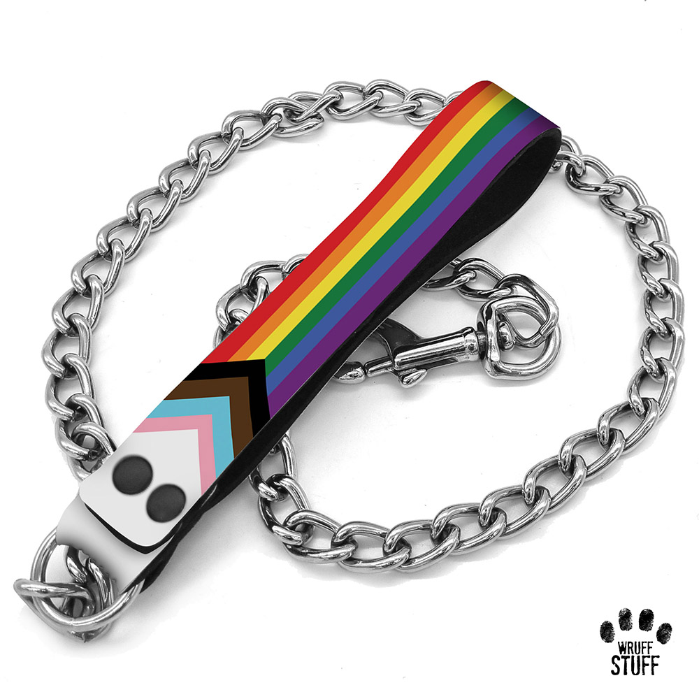 Progressive Pride (LGBTQ+) Personalised Leash/Lead