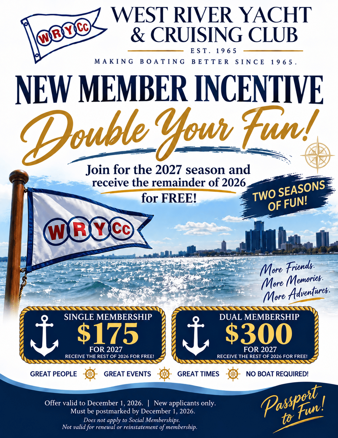 New Member Incentive