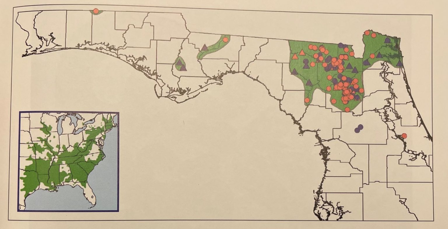 Venomous Snakes Native To Florida Wild Education And Discussion Cane Map.