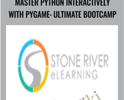 Master Python Interactively With Pygame Ultimate Bootcamp Stone River - Minimal Arts - Professional High Resolution Collection