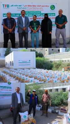 النوبة يدشن توزيع 3000 سلة غذائية لأسر ضحايا الحرب المدنيين النوبة يدشن توزيع 3000 سلة غذائية لأسر ضحايا الحرب المدنيين