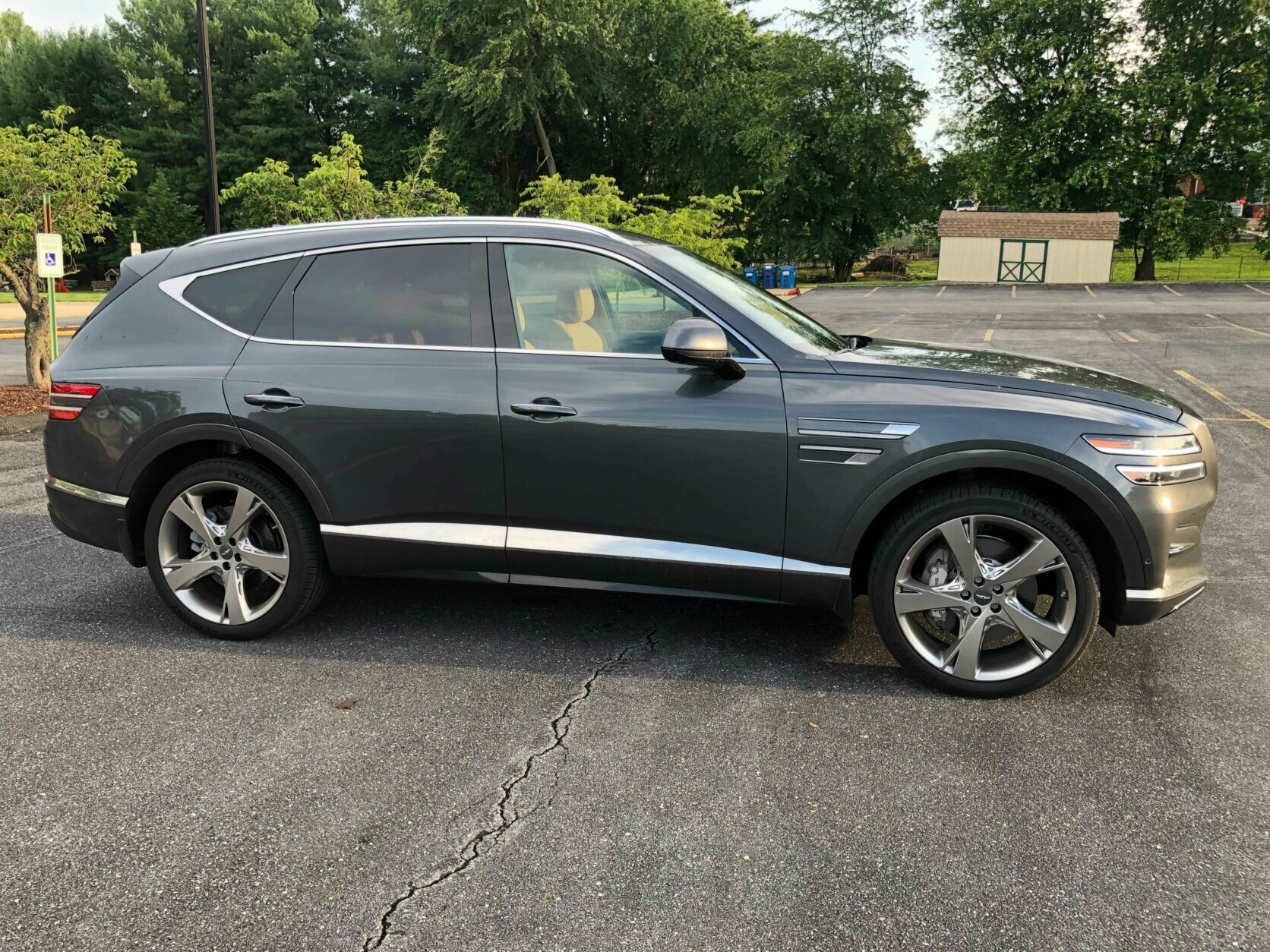 Car review: 2021 genesis gv80 3.5t awd makes a splash as company's