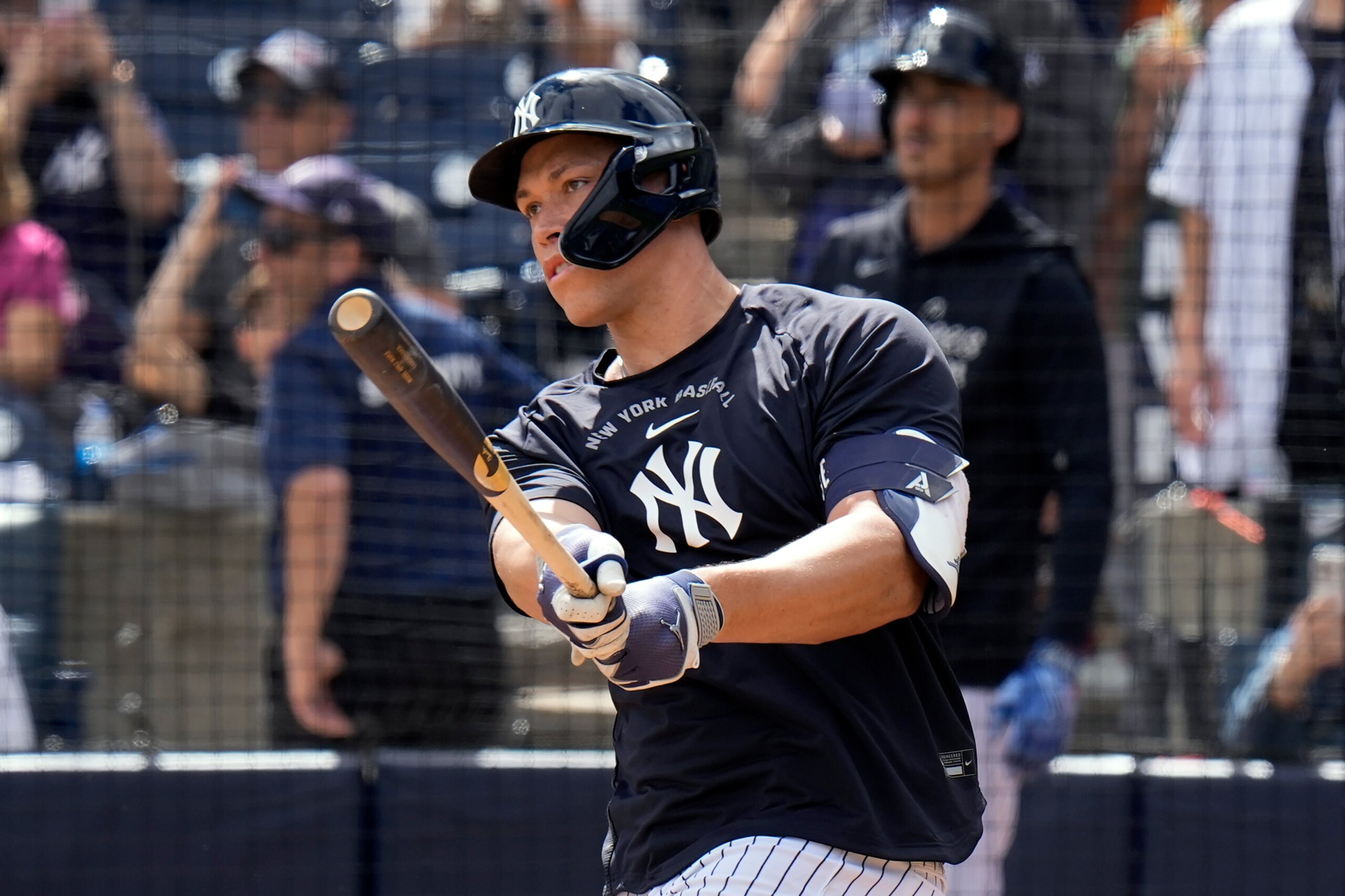 Aaron Judge Smashes 2 Home Runs in Spring Debut! Yankees Slugger Ready for WBC 2023 (2026)