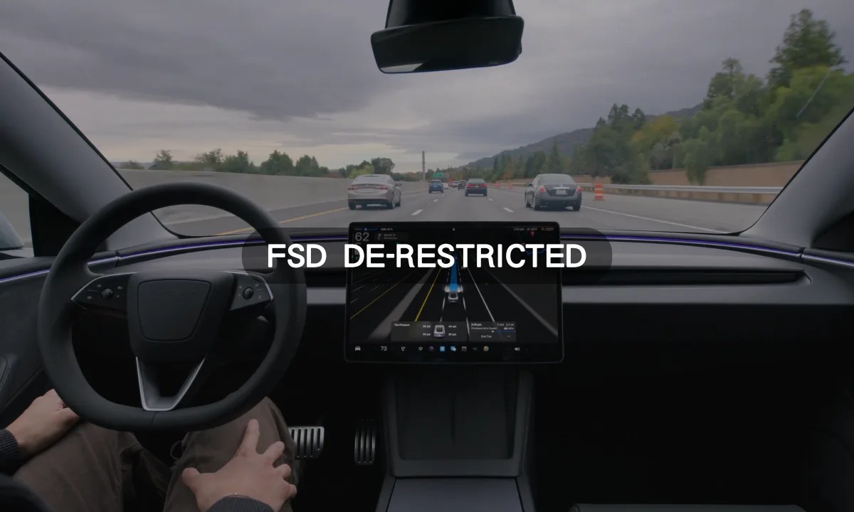 特斯拉 FSD 全自動輔助駕駛放寬：將允許車主開始傳訊息邊開車！
