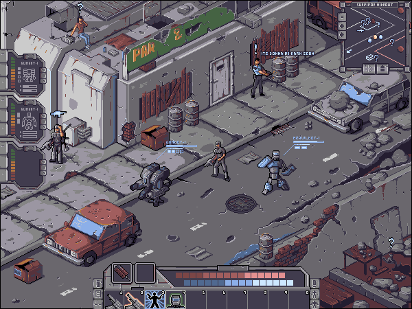 Iso Action-RPG Mockup